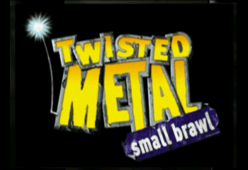 Twisted Metal: Small Brawl Title Screen